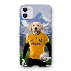 Australia Rugby Team: Custom Pet Phone Case - Paw & Glory - Dog Portraits - Pet Portraits