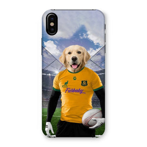 Australia Rugby Team: Custom Pet Phone Case - Paw & Glory - Dog Portraits - Pet Portraits