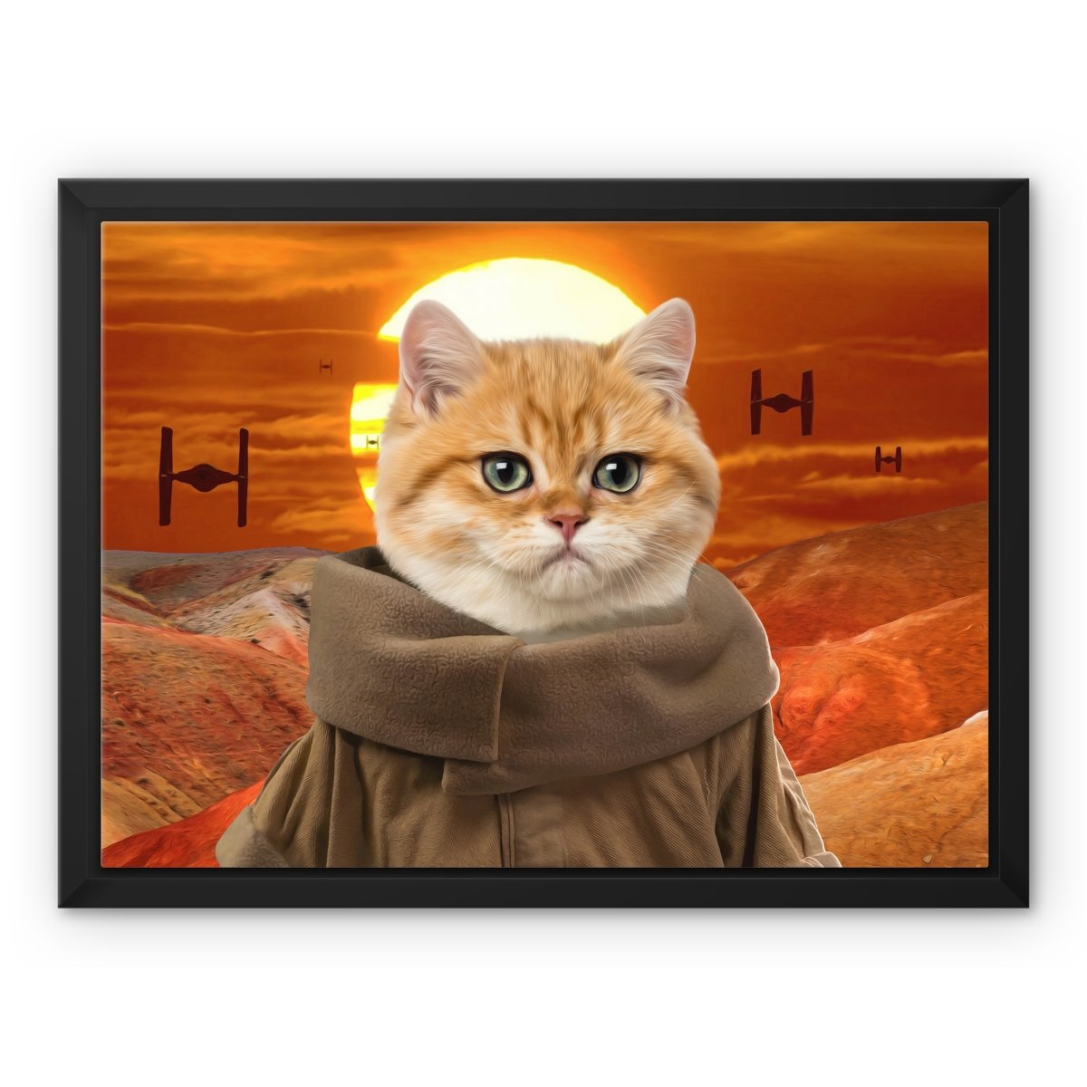 Baby Yoda 2: Custom Pet Canvas - Paw & Glory - Dog Portraits - Pet Portraits