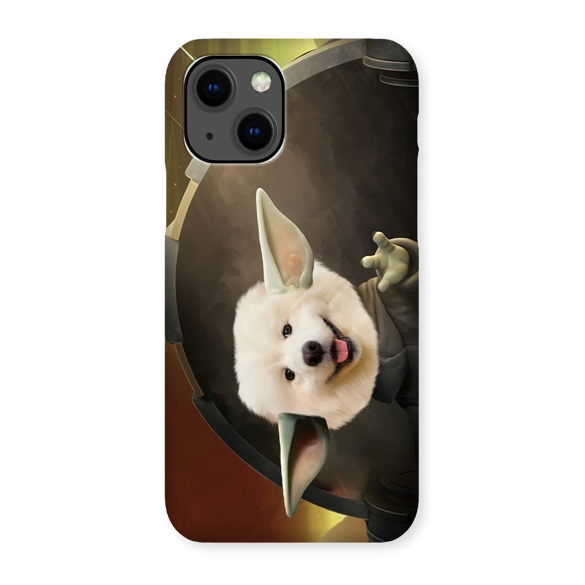 Baby Yoda: Custom Pet Phone Case - Paw & Glory - Dog Portraits - Pet Portraits