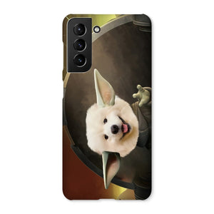 Baby Yoda: Custom Pet Phone Case - Paw & Glory - Dog Portraits - Pet Portraits