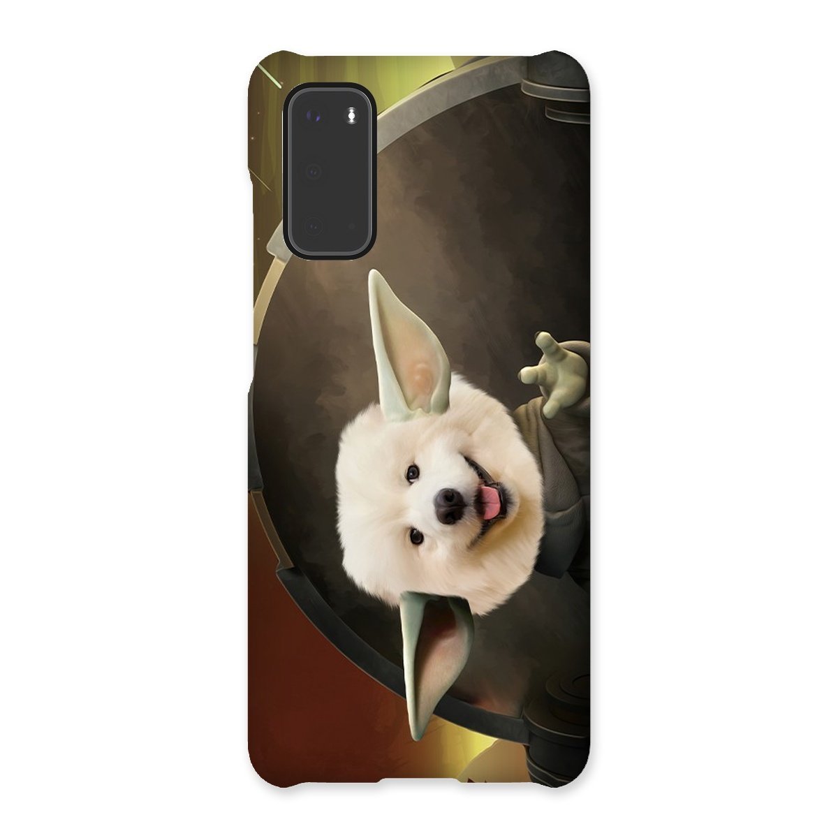 Baby Yoda: Custom Pet Phone Case - Paw & Glory - Dog Portraits - Pet Portraits