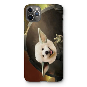 Baby Yoda: Custom Pet Phone Case - Paw & Glory - Dog Portraits - Pet Portraits