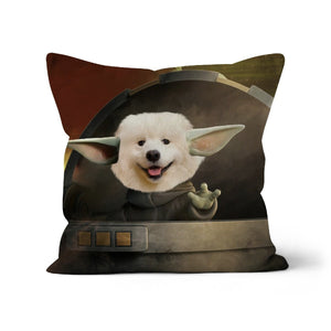 Baby Yoda: Custom Pet Pillow - Paw & Glory - Dog Portraits - Pet Portraits