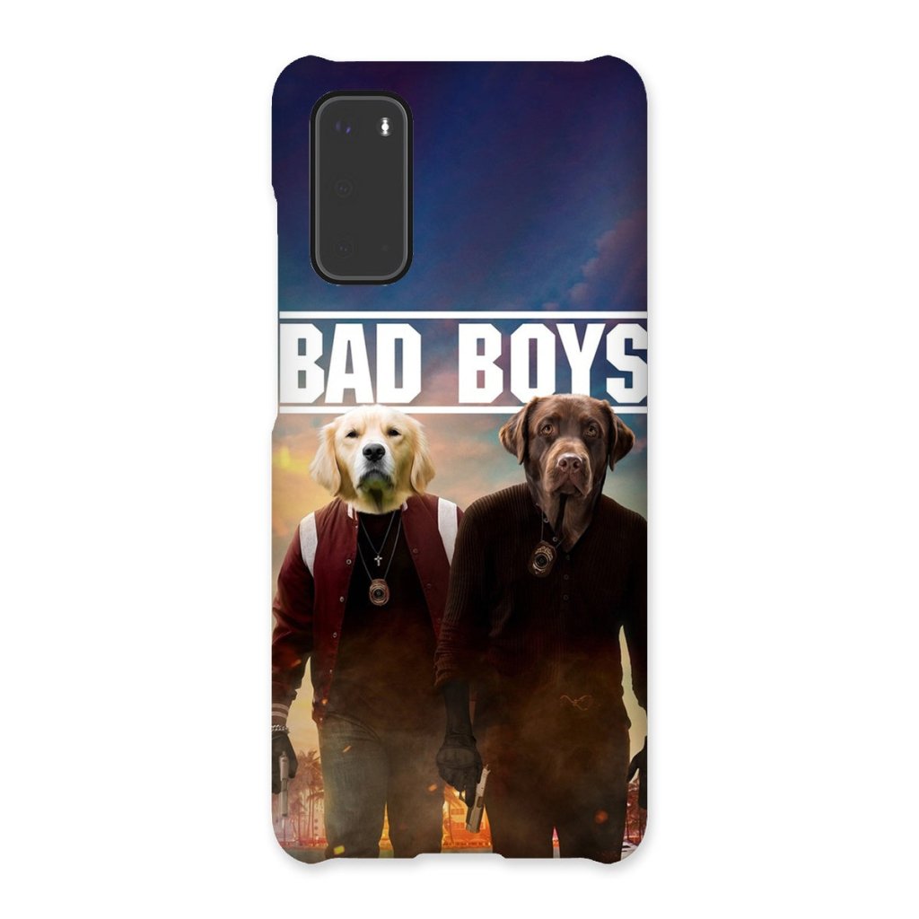 Bad Boys: Custom Pet Snap Phone Case - Paw & Glory - Dog Portraits - Pet Portraits