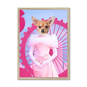 Barbie: Custom Pet Portrait - Paw & Glory - Dog Portraits - Pet Portraits