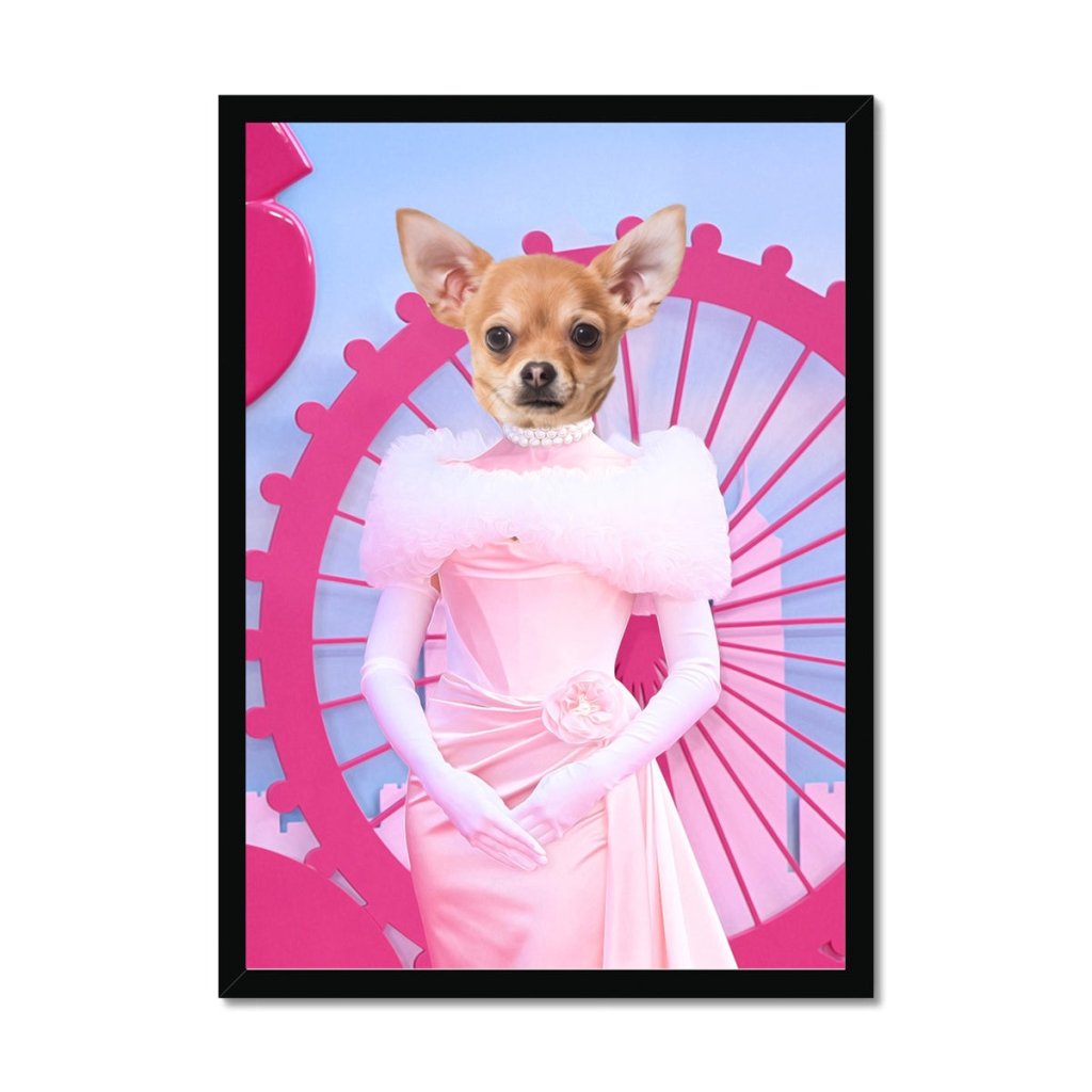 Barbie: Custom Pet Portrait - Paw & Glory - Dog Portraits - Pet Portraits