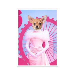 Barbie: Custom Pet Poster - Paw & Glory - Dog Portraits - Pet Portraits