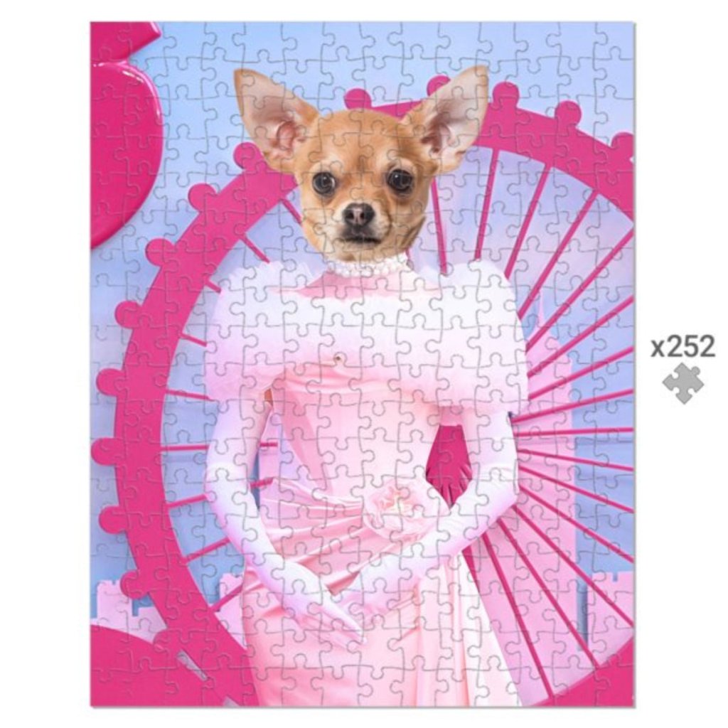 Barbie: Custom Pet Puzzle - Paw & Glory - Dog Portraits - Pet Portraits