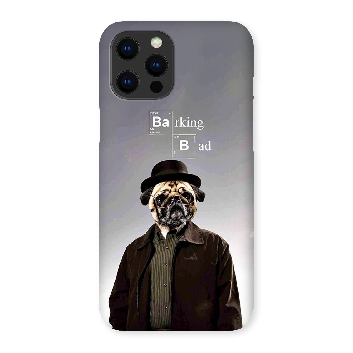 Barking Bad: Custom Pet Phone Case - Paw & Glory - Dog Portraits - Pet Portraits