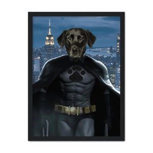 Batman: Custom Pet Portrait - Paw & Glory - Dog Portraits - Pet Portraits