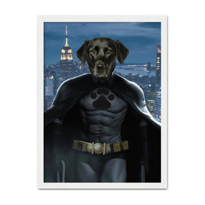 Batman: Custom Pet Portrait - Paw & Glory - Dog Portraits - Pet Portraits