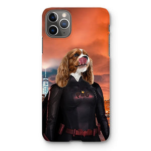 Batwoman: Custom Pet Phone Case - Paw & Glory - Dog Portraits - Pet Portraits