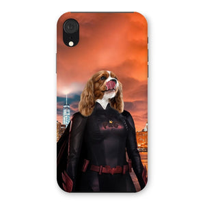 Batwoman: Custom Pet Phone Case - Paw & Glory - Dog Portraits - Pet Portraits