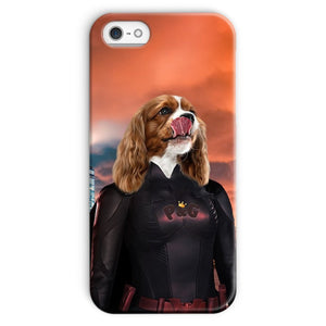 Batwoman: Custom Pet Phone Case - Paw & Glory - Dog Portraits - Pet Portraits