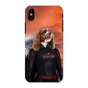 Batwoman: Custom Pet Phone Case - Paw & Glory - Dog Portraits - Pet Portraits