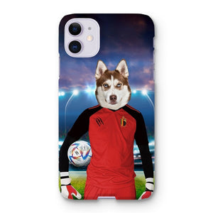 Belgium Football Team (FIFA 2022): Custom Pet Phone Case - Paw & Glory - Dog Portraits - Pet Portraits