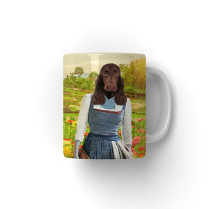 Belle (Beauty & The Beast Inspired): Custom Pet Coffee Mug - Paw & Glory - Dog Portraits - Pet Portraits