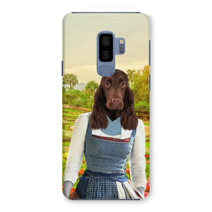 Belle (Beauty & The Beast Inspired): Custom Pet Phone Case - Paw & Glory - Dog Portraits - Pet Portraits