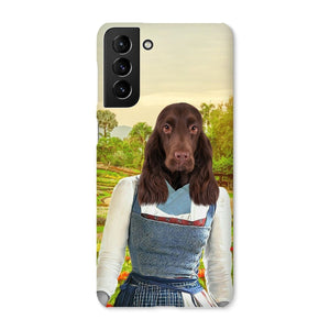 Belle (Beauty & The Beast Inspired): Custom Pet Phone Case - Paw & Glory - Dog Portraits - Pet Portraits