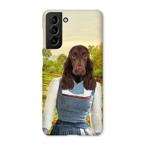 Belle (Beauty & The Beast Inspired): Custom Pet Phone Case - Paw & Glory - Dog Portraits - Pet Portraits