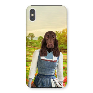 Belle (Beauty & The Beast Inspired): Custom Pet Phone Case - Paw & Glory - Dog Portraits - Pet Portraits