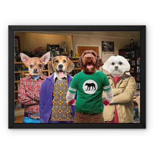 Big Bang Gang: Custom Pet Canvas - Paw & Glory - Dog Portraits - Pet Portraits