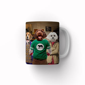 Big Bang Gang: Custom Pet Coffee Mug - Paw & Glory - Dog Portraits - Pet Portraits