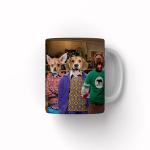 Big Bang Gang: Custom Pet Coffee Mug - Paw & Glory - Dog Portraits - Pet Portraits