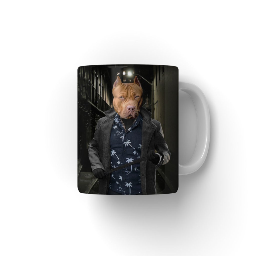 Billy Butcher (The Boys Inspired): Custom Pet Coffee Mug - Paw & Glory - Dog Portraits - Pet Portraits