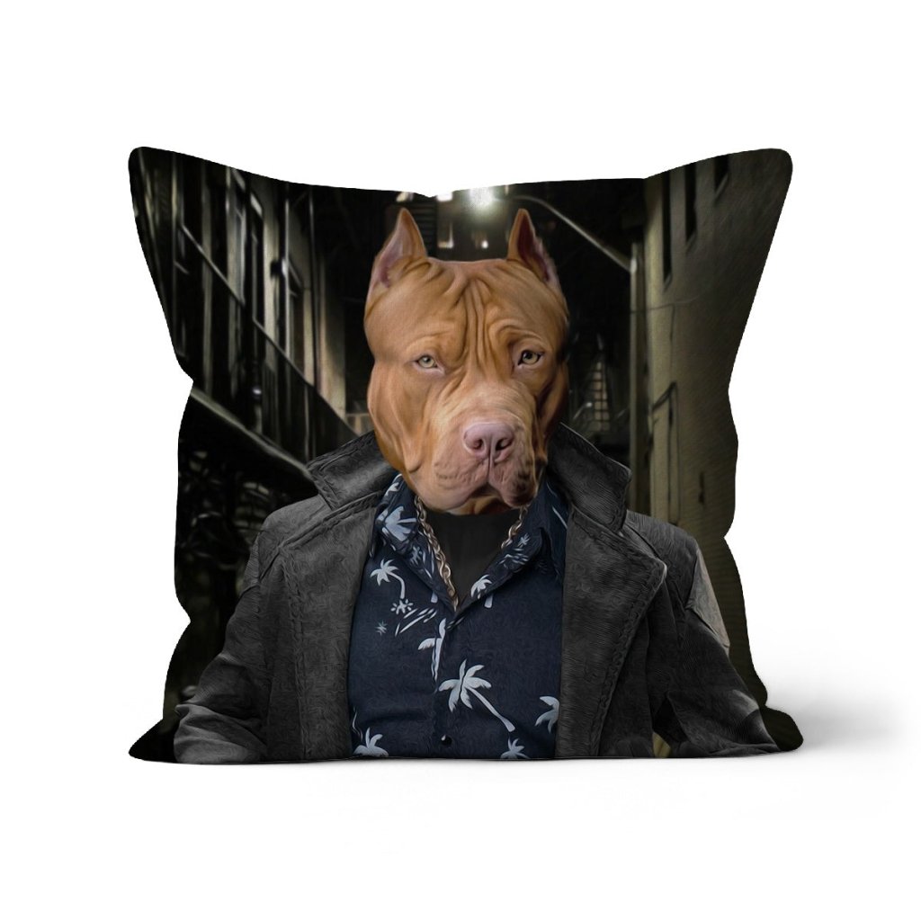 Billy Butcher (The Boys Inspired): Custom Pet Pillow - Paw & Glory - Dog Portraits - Pet Portraits