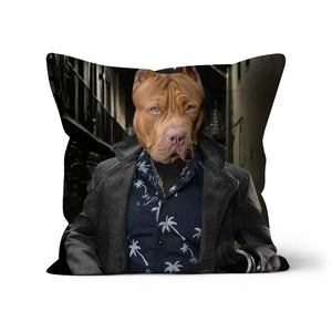 Billy Butcher (The Boys Inspired): Custom Pet Pillow - Paw & Glory - Dog Portraits - Pet Portraits