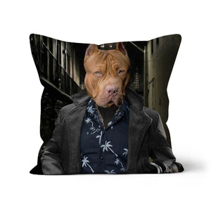 Billy Butcher (The Boys Inspired): Custom Pet Pillow - Paw & Glory - Dog Portraits - Pet Portraits