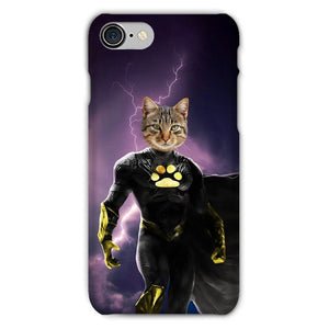 Black Adam (DC Superhero Inspired): Custom Pet Snap Phone Case - Paw & Glory - Dog Portraits - Pet Portraits