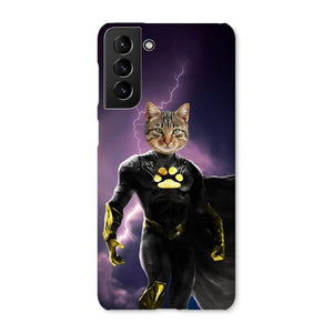 Black Adam (DC Superhero Inspired): Custom Pet Snap Phone Case - Paw & Glory - Dog Portraits - Pet Portraits