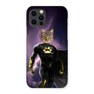 Black Adam (DC Superhero Inspired): Custom Pet Snap Phone Case - Paw & Glory - Dog Portraits - Pet Portraits