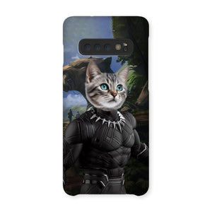 Black Panther (Marvel Inspired): Custom Pet Phone Case - Paw & Glory - Dog Portraits - Pet Portraits