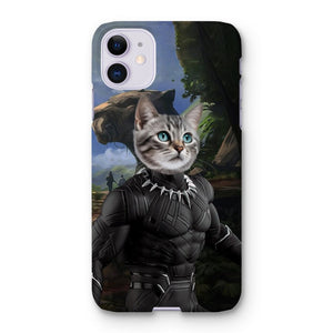 Black Panther (Marvel Inspired): Custom Pet Phone Case - Paw & Glory - Dog Portraits - Pet Portraits