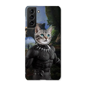 Black Panther (Marvel Inspired): Custom Pet Phone Case - Paw & Glory - Dog Portraits - Pet Portraits