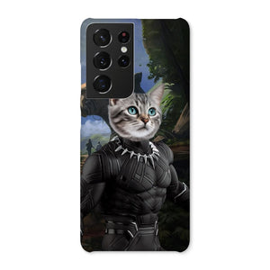 Black Panther (Marvel Inspired): Custom Pet Phone Case - Paw & Glory - Dog Portraits - Pet Portraits