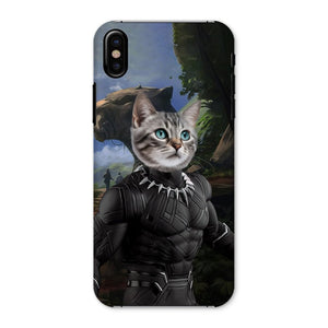 Black Panther (Marvel Inspired): Custom Pet Phone Case - Paw & Glory - Dog Portraits - Pet Portraits