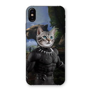 Black Panther (Marvel Inspired): Custom Pet Phone Case - Paw & Glory - Dog Portraits - Pet Portraits