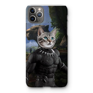 Black Panther (Marvel Inspired): Custom Pet Phone Case - Paw & Glory - Dog Portraits - Pet Portraits