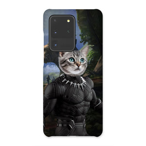 Black Panther (Marvel Inspired): Custom Pet Phone Case - Paw & Glory - Dog Portraits - Pet Portraits