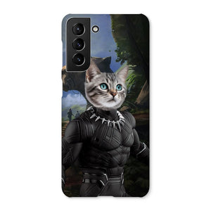 Black Panther (Marvel Inspired): Custom Pet Phone Case - Paw & Glory - Dog Portraits - Pet Portraits