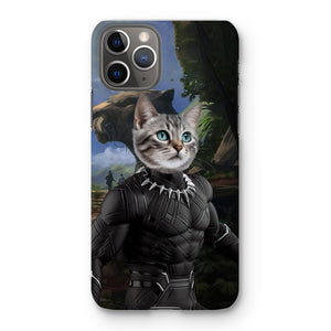 Black Panther (Marvel Inspired): Custom Pet Phone Case - Paw & Glory - Dog Portraits - Pet Portraits