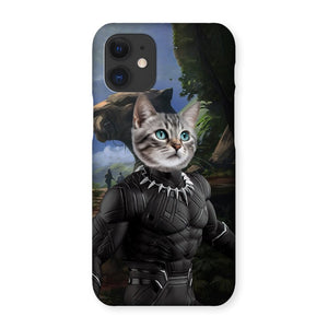 Black Panther (Marvel Inspired): Custom Pet Phone Case - Paw & Glory - Dog Portraits - Pet Portraits