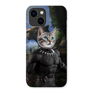 Black Panther (Marvel Inspired): Custom Pet Phone Case - Paw & Glory - Dog Portraits - Pet Portraits