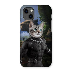 Black Panther (Marvel Inspired): Custom Pet Phone Case - Paw & Glory - Dog Portraits - Pet Portraits