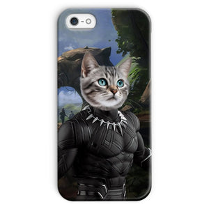 Black Panther (Marvel Inspired): Custom Pet Phone Case - Paw & Glory - Dog Portraits - Pet Portraits